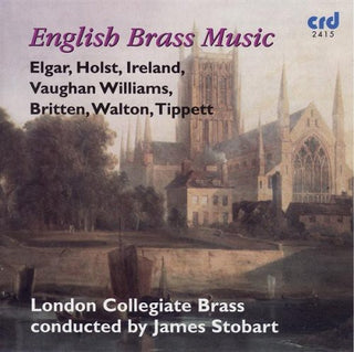 the album cover for James Stobart - English Brass Music