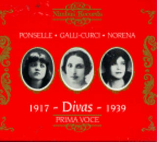 the album cover for ROSA PONSELLE - Divas 1917-39
