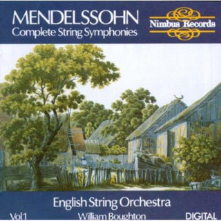 the album cover for William Boughton - Symphonies 1-6