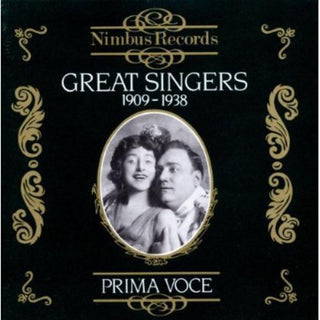 the album cover for Great Singers 1909-1938 / Various - Great Singers 1909-1938 / Various