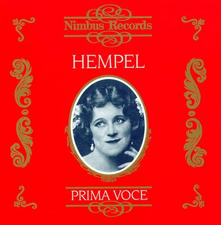 the album cover for FRIEDA HEMPEL - Great Singers: Operatic Arias (1910-1935)