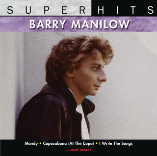 the album cover for Barry Manilow - Super Hits