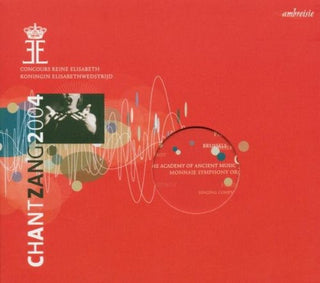 the album cover for Iwona Sobotka - Concours Reine Elisabeth: Chantzan
