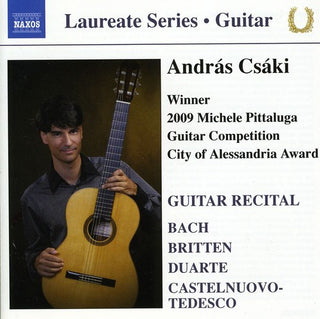 the album cover for Andras Csaki - Laureate Guitar Series