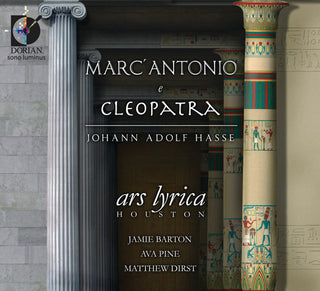 the album cover for Matthew Dirst - Marc Antonio & Cleopatra