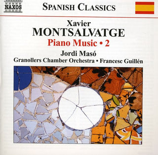 the album cover for Jordi Maso - Piano Music 2