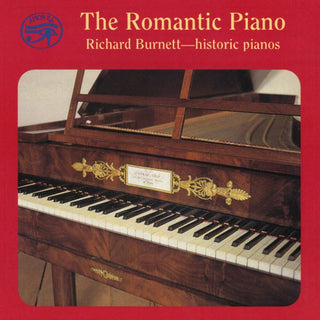 the album cover for Richard Burnett - Romantic Piano