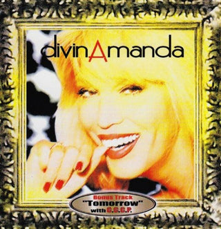 the album cover for Amanda Lear - Divin Amanda [Import]