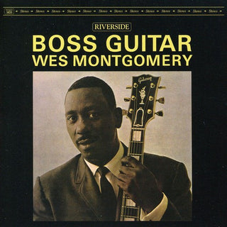 the album cover for Wes Montgomery - Boss Guitar