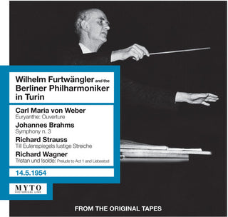 the album cover for Wilhelm Furtwangler & Berlin - In Turin 1