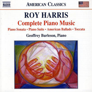 the album cover for Geoffrey Burleson - Comple Piano Music: Piano Sonata Piano Suite