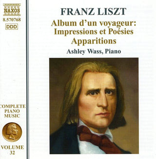 the album cover for Ashley Wass - Piano Edition 32: Album Dun Voyageur