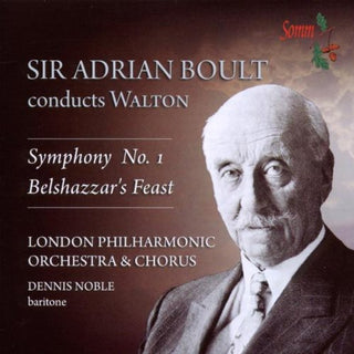 the album cover for Dennis Noble - Sir Adrian Boult Conducts Walton
