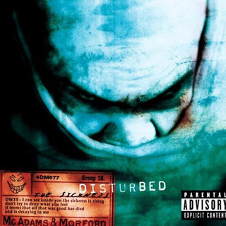 the album cover for Disturbed - The Sickness (25th Anniversary Edition)
