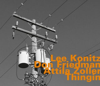 the album cover for Konitz / Friedman / Zoller - Thingin