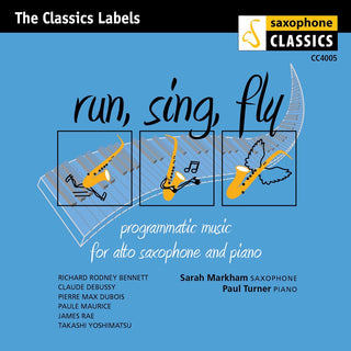 the album cover for Sarah Markham - Run & Sing & Fly (Jewl)
