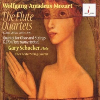 the album cover for W.A. Mozart - Flute Quartets