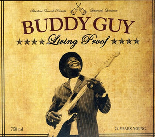 the album cover for Buddy Guy - Living Proof