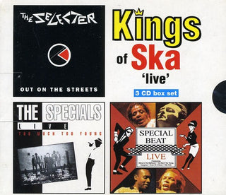the album cover for The Selecter - Kings Of Ska Live