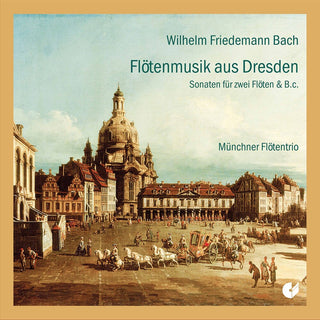 the album cover for W Bach F / Munich Flute Trio - Dresden Flute Music
