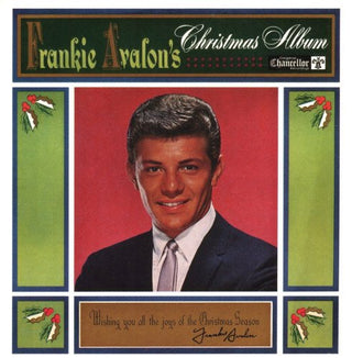 the album cover for Frankie Avalon - Christmas Album