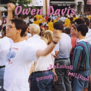 the album cover for Owen Davis - Among the Teeming Millions