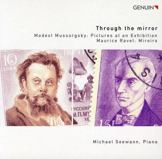 the album cover for Michael Seewann - Through Mirror / Pictures at Exhibition / Miroirs