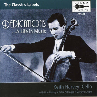 the album cover for Keith Harvey - Dedications: A Life In Music (Slim)