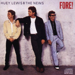 the album cover for Huey Lewis & The News - Fore
