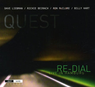 the album cover for Quest - Re-Dial: Live in Hamburg