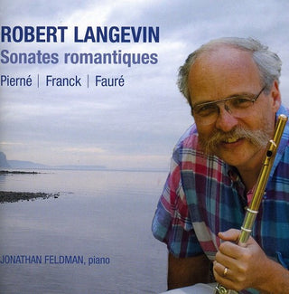 the album cover for Jonathan Feldman - Flute Sonatas By Pierne Franck & Faure