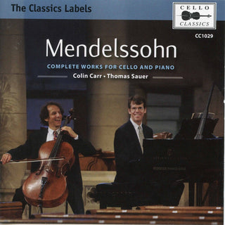 the album cover for Johannes Brahms/Robert Schumann - Complete Works For Cello