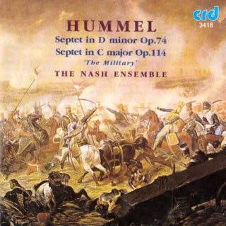 the album cover for Nash Ensemble - Septet in D minor Op 74