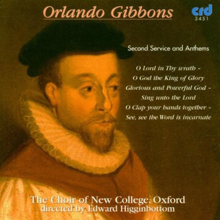 the album cover for Edward Higginbottom - Second Service & Anthems