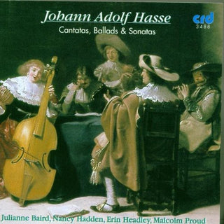 the album cover for Nancy Hadden - Cantatas Ballads & Sonatas
