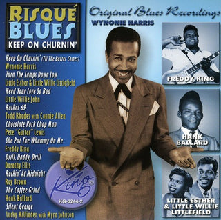 the album cover for Risque Blues-Keep On Churnin - Risque Blues-Keep on Churnin / Various