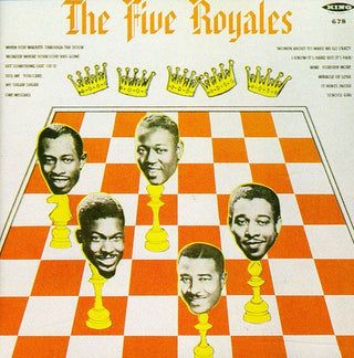 the album cover for Five Royales - Great Texan