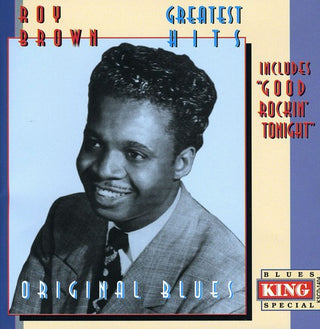 the album cover for Roy Brown - Greatest Hits