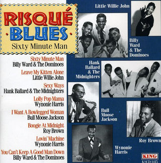 the album cover for Risque Blues 60 Minute M - Risque Blues / 60 Minute Man / Various