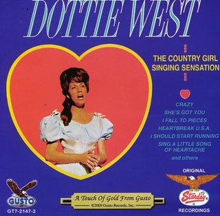 the album cover for Country Girl Singing Sensation - Country Girl Singing Sensation / Various