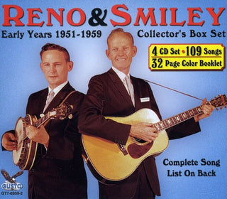 the album cover for Reno & Smiley - Early Years 1951-1959