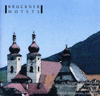 the album cover for Bergen Cathedral Choir - Bruckner Motets