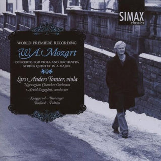 the album cover for W.A. Mozart - Clarinet Cto / Clarinet Quintet (Arr for Viola)
