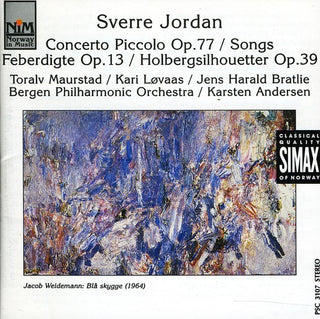the album cover for Bergen Philharmonic Orchestra - Holberg Silhouettes / Songs / Fever Poems