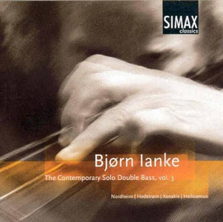the album cover for Bjørn Ianke - V.3: Contemporary Solo Double Bass
