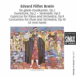 the album cover for Music In Norway Series - Flute Concertino / Serenade / Merry Musicians