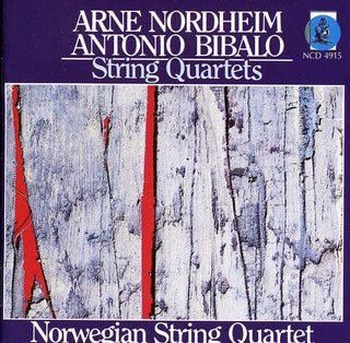the album cover for Nordheim/Bibalo - String Quartets