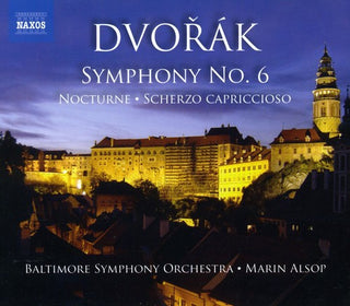 the album cover for A. DVORAK - Symphony 6 / Scherzo Capriccioso / Notturno