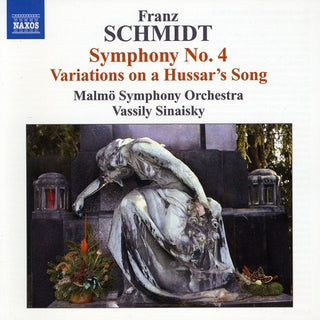the album cover for Vassily Sinaisky - Symphony 4: Variations on a Hussar's Song