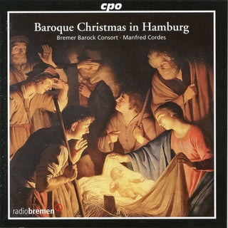 the album cover for Praetorius/Praetorius - Baroque Christmas in Hamburg